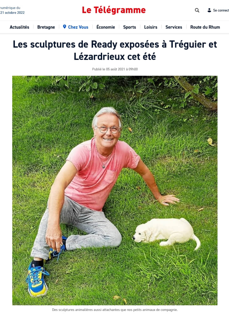 article Le Télégramme du 5 août 2021